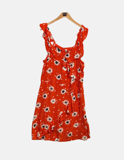 Orange Dress fril FM